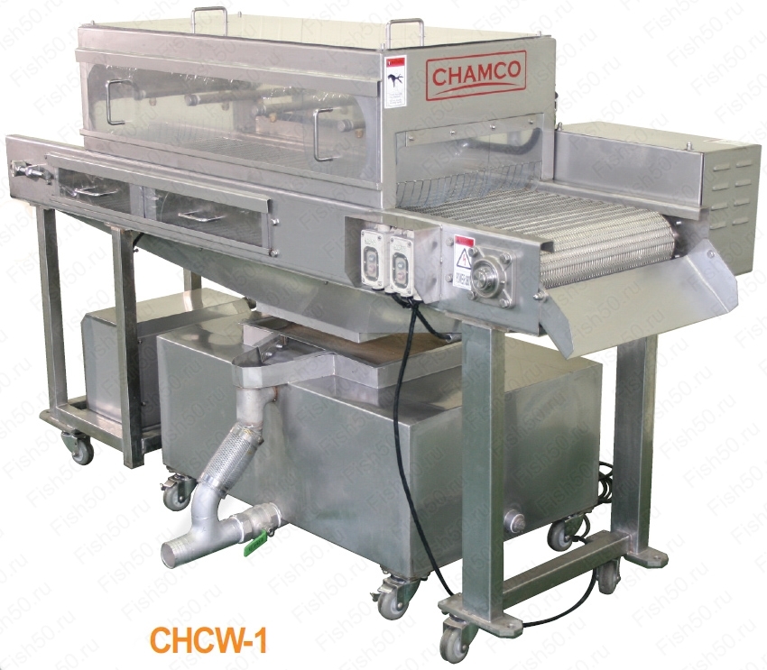 CHAMCO Рыбное оборудование - Оборудование для рыбы, Чамко - Chamko Машина для мойки контейнеров больших размеров CHCW-2